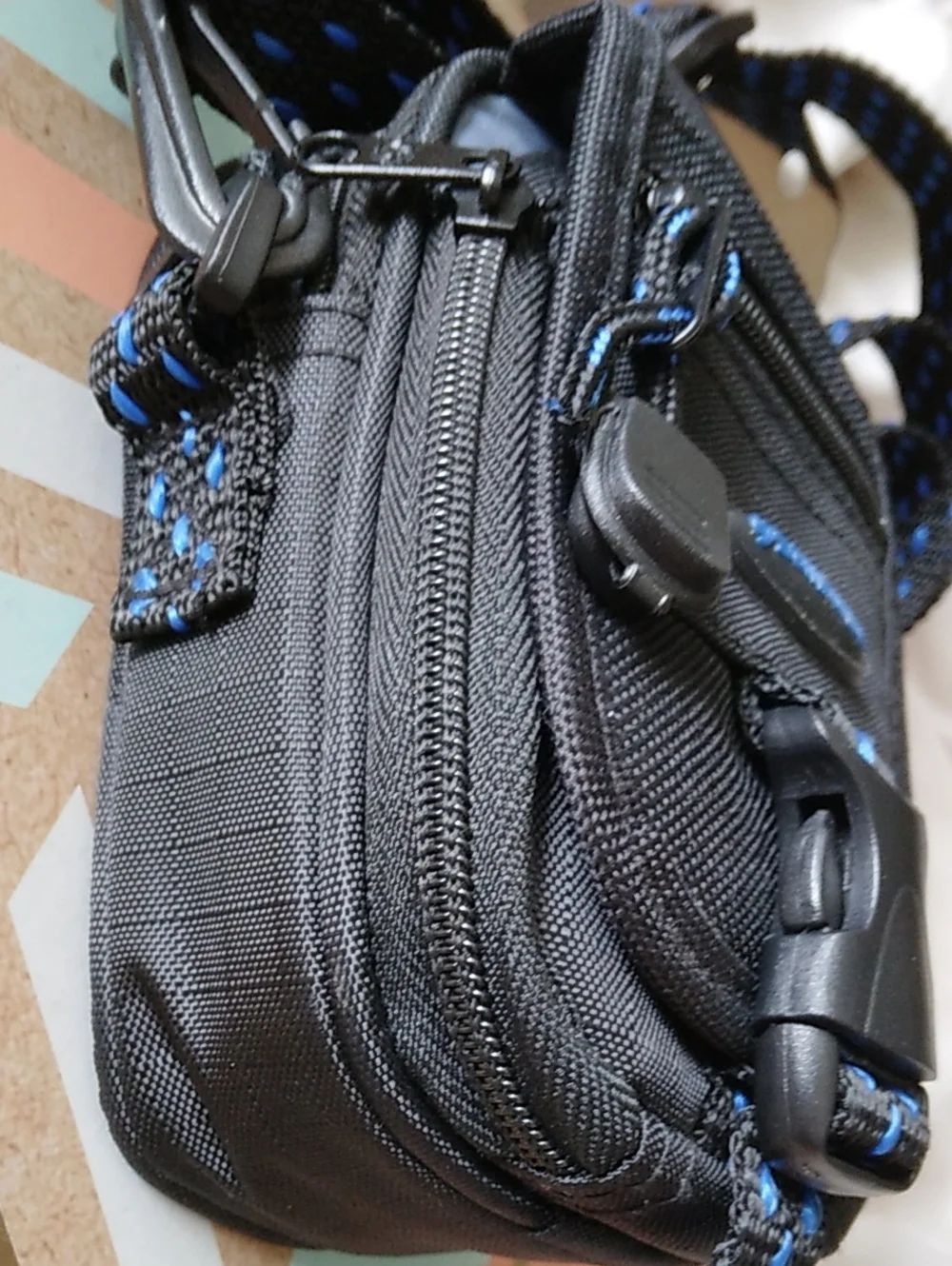 Samsonite 801BK Camera Bag Black and Blue